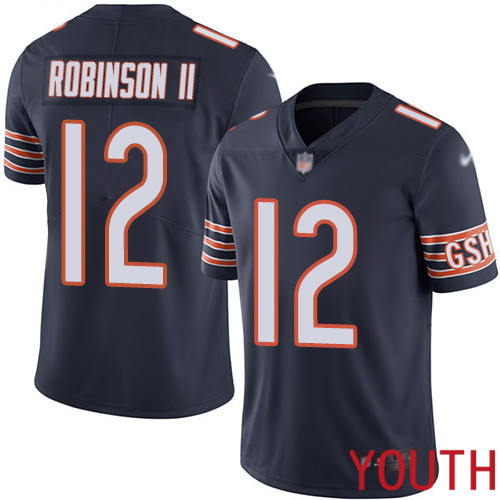 Chicago Bears Limited Navy Blue Youth Allen Robinson Home Jersey NFL Football #12 Vapor Untouchable->youth nfl jersey->Youth Jersey